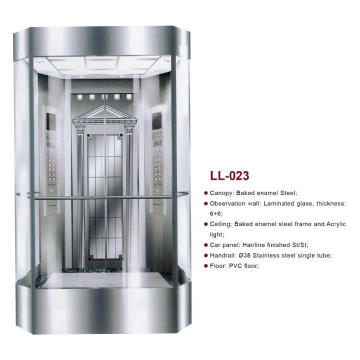 Sightseeing Elevators Capsule Lifts, Observation Elevator (LL-023)